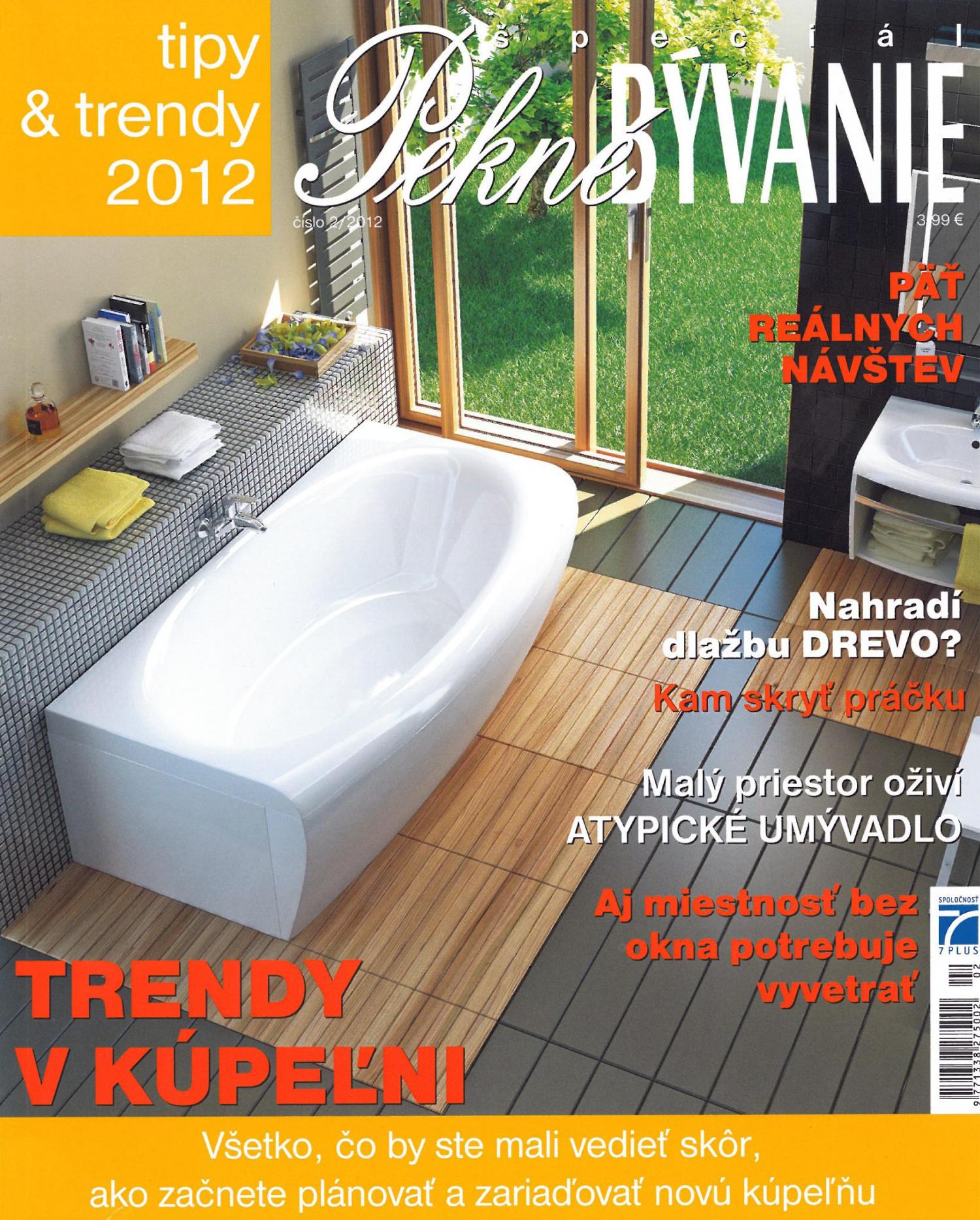 Pekné Bývanie špeciál 2012 - trendy v kúpeľni, 06/2012, Bez bariér, 08-11